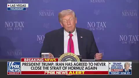🚨 假新闻！ 川普总统刚刚亲自辟谣Axios的报道——美国绝不会给伊朗200亿美元换取剩余铀！尽管美伊核协议达成的概率已经飙升至80%，但媒体还是拼了命想破坏谈判。福克斯报道：“川普总统明确表示，美国不会给伊朗200亿美元让他们交出剩余铀，尽管Axios今天早上声称这是美国在巴基斯坦和平谈判中可能提出的条件之一。”“总统说，美国会把我们伟大的B-2轰炸机制造的所有核尘都拿走——一分钱都不会给，不管以任何形式！”虚假叙事被彻底击碎！💥