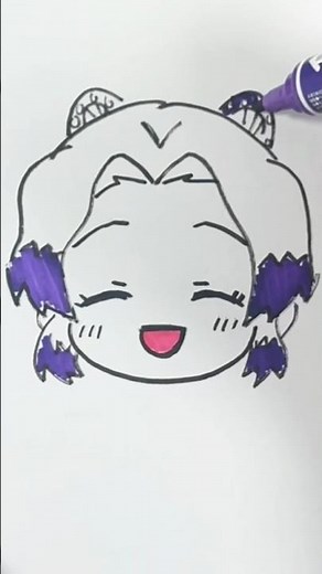 How to Draw Shinobu Easily! #demonslayer #drawingtutorial