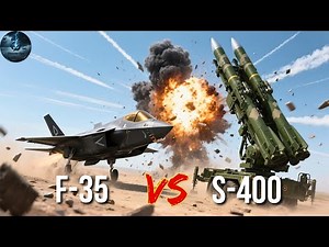 Cinematic Jet Dogfight: F-35 vs S-400 System ⚔️ | Modern Jet Dogfight | The Ghost Who Hunts