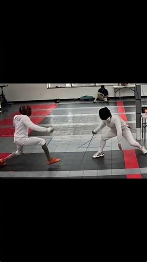 Épée Practice Match | Amazing Touches & Great Points ⚔️🔥 #Shorts #Fencing #Epee #EpeeFencing