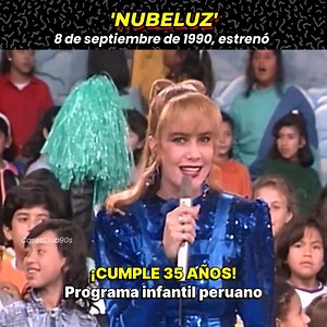'Nubeluz': un día como hoy, 8 de septiembre pero de 1990, se estrenó por vía Panamericana Televisión, el exitoso programa infantil 📺 Dalinas: Mónica Santa María, Almendra Gomelsky, Lily Braun y Xiomy Xibille, conquistaron al público y se expandió por Latinoamerica. Se transmitía todos los sábados y domingos de 8 a.m. a 12 p.m. desde el coliseo Amauta reuniendo cerca de 5 mil asistentes ❤️ #tvperuana #retroperu #retro90s #tvperu #recuerdos | Caset Club