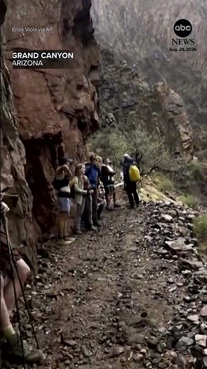 Dozens airlifted to safety in the Grand Canyon due to flash flooding