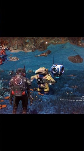 Little silly fella in No Man's Sky! #short