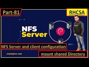 NFS Server and Client Configuration in Linux | Mount Shared Directory | RHCSA Part-81