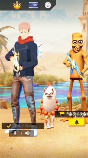 toung toung funny video #freefire