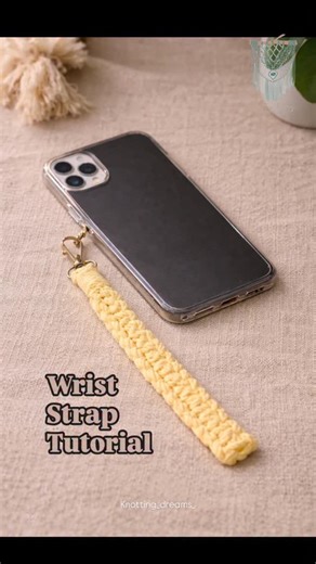 Saira | Certified Macrame Artist (India) on Instagram: "Beginner-friendly macramé tutorial 🤍 If you love handmade things and want to start your macramé journey, this reel is for you ✨ Simple knots, easy steps, and a beautiful handmade macramé wrist strap you can create at home. Save this reel, try it yourself, and share with a fellow macramé lover Comment “MACRAME” if you want more beginner tutorials 💬 . . . beginner macrame tutorial , easy macrame for beginners , handmade macrame keychain mac