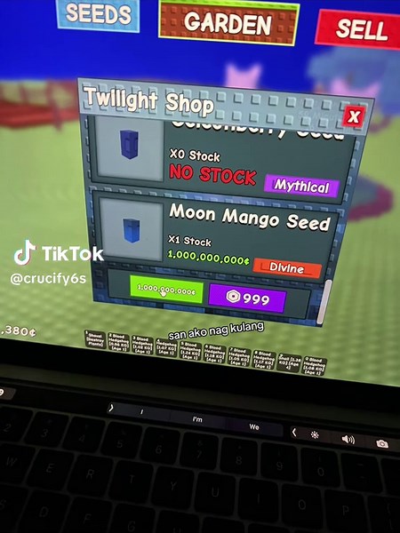 💔💔 #growagarden #robloxgrowagarden #multo #moonmango