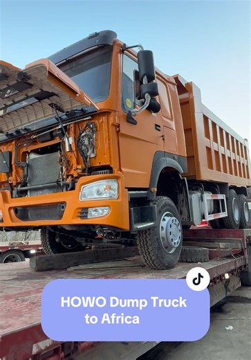 Used Sinotruk Howo 6x4 Tipper Truck for Africa