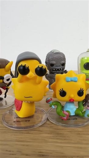 The simpson halloween mini funko pop