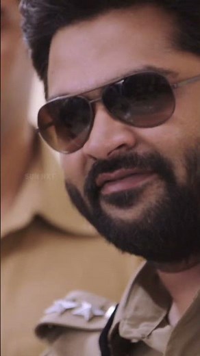 Simbu as Mass Cop! | #achchamyenbadhumadamaiyada #Simbu #manjimamohan #Sunnxt #Shorts