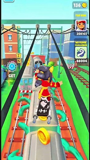 new Subway surfers plant invision 💚 gameplay #trending #subwaysurfs #shorts #viral #shortsfeed #song