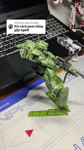 Gundam Action Figure Posing Tutorial