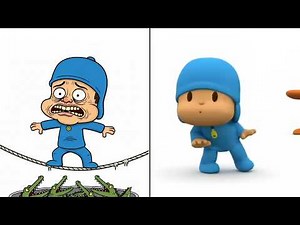 Pocoyo Dance Meme Funny Drawing Meme Part 1