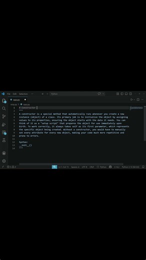 Why Constructors Matter in Python?
