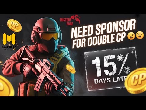 🔴 CODM LIVE AFTER 10 DAYS 😱 | DOUBLE CP SPONSOR 🔥 | INSANE MATCHES