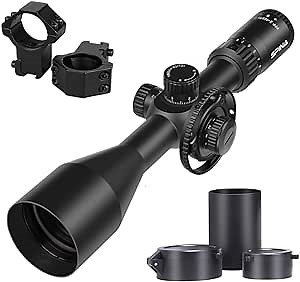 SPINA OPTICS HD 2-16x56 FFP First Focal Plane Scope Side Parallax 1/10 MIL Tactical Hunting Riflescope