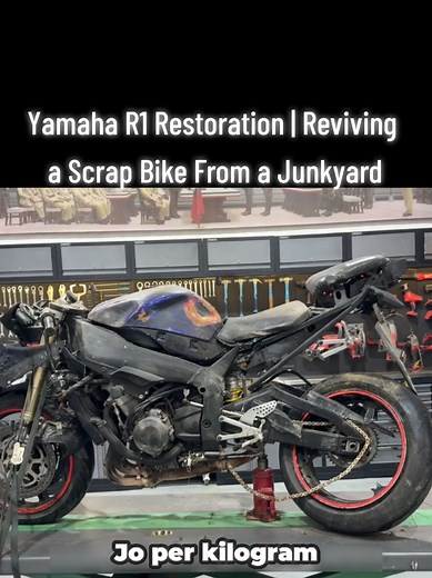 Yamaha R1 Restoration: Bring a Scrap Bike Back to Life
