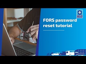 FORS password reset tutorial