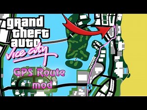 How to install GPS Route Line mod for GTA Vice City