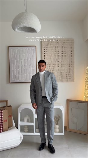 Nathan Samuel on Instagram: "Clean and classy for the holidays @hm AD"