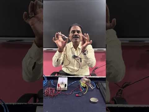 Experiment Of Faradays Law Of Electromagnetic Induction Class XII In Marathi