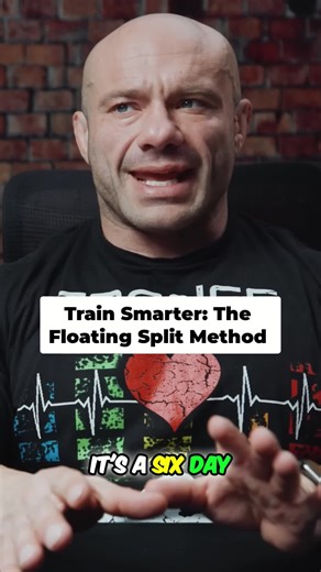 Floating splits let you train based on *your* body's recovery—not the calendar. Adapt & conquer! 💪 #FitnessTips #WorkoutRoutine #FlexibleTraining #TrainSmart