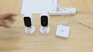 Watch Hiseeu wireless battery solar powered camera system on Amazon Live