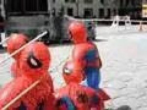 "Dancing Spider-Man balloons" By Spiderman3Movie