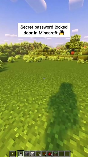 Guía para crear puertas secretas con contraseña en Minecraft