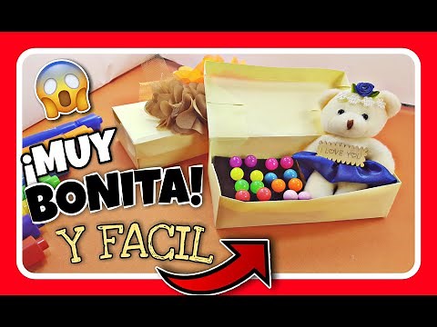 🔴 Como Hacer Una CAJA de Papel Rectangular Con TAPA Paso a Paso // Origami muy Facil para REGALOS