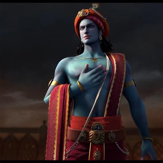 Krishna Ki Best Dialogue ❤️ Kurukskhetre (4k HDR) #krishna #vasudev #kurukshetra #gandhari #4khdr