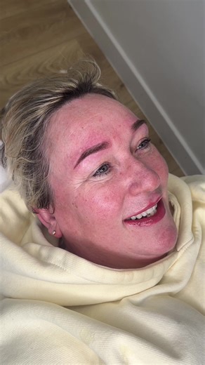 Brow Reveal for My Lovely Client Wendy