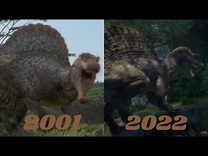 Evolução do Espinossauro (2001 - 2022)