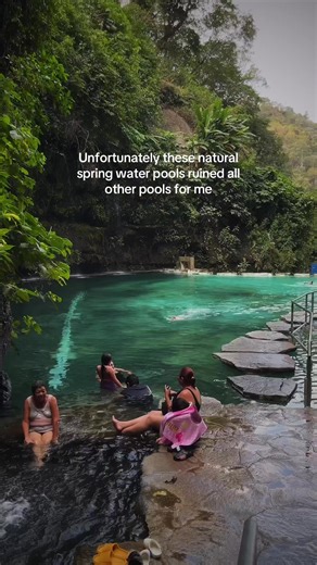 Natural spring water flows through this park in El Salvador year round. I can’t believe people skip this Location👇 Follow @morelegsroom for more bucket list places and trips most people never plan. The natural pools in this park are fed by multiple underground springs that surface directly from volcanic rock in El Salvador. 🐟 You will literally swim with cold water fish. 📍 Parque Recreativo Los Chorros 🗺️ Near Santa Tecla, El Salvador 💰 $3 entrance fee 👟 Easy walk, no hiking required 💦 Co