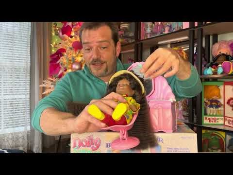 1987 Playskool Dolly Surprise: Vintage Doll Collection + Beauty Parlor Playset!