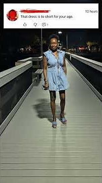 Women Over 60 Can Wear Short Dress Too | Fashion Has No Age Limit #shortvideo #style #agelessstyle