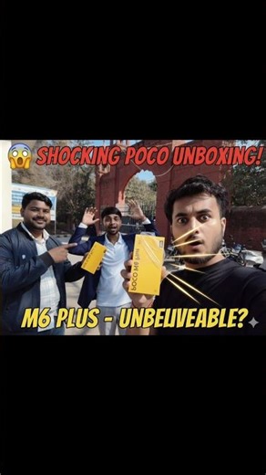 POCO M6 Plus Unboxing 🔥 | Best Budget Phone 2026? #shorts #unboxing #newmobile