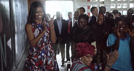 Michelle Obama Talks Education in Africa in 'We Will Rise' Clip