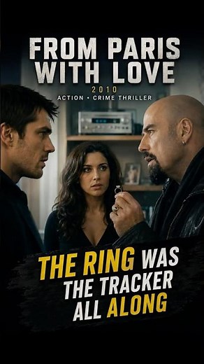 The Ring Was the Tracker | From Paris with Love (2010) #shorts #movie