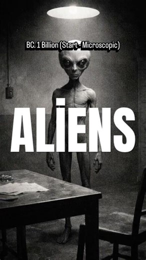 Evolution of Aliens 👽 (Bacteria to Cosmic God) #shorts