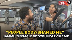 J&K's first female medal winner Body Builder Monica Gupta shares her story | The Straight Line