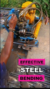 9.2K views · 413 reactions |  Bar Bending with Hydraulic Machine ...