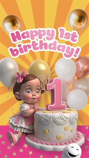 Happy 1st Birthday Little Princess 🎂 - Birthday Wishes & Messages