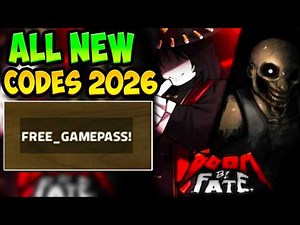 ALL WORKING DOOM BY FATE CODES ROBLOX - All New Doom By Fate Codes 2026! (REDEEM THESE NOW)