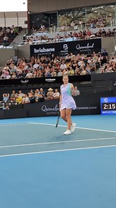 Penko powers 🔛 No. 3 seed Jelena Ostapenko outlasts Karolina Pliskova to advance to the quarterfinals, 6-2 4-6 6-3 💪 #BrisbaneTennis | Brisbane International