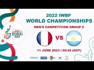 FRA vs ARG | Men's Competition Group C | 2022 IWBF Wheelchair Basketball World Championships