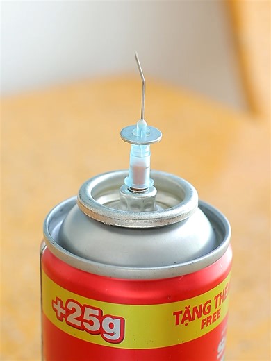Easy DIY Valve Trick for Spray Cans