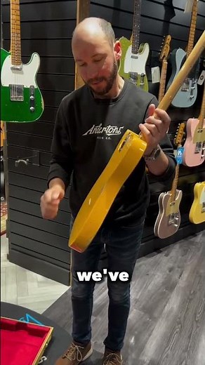 A Guitar Inspired by 'The Boss'?! #brucespringsteen #fender #shorts