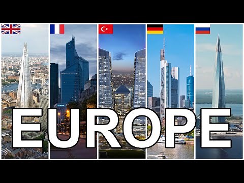 Tallest Building in Each Country of Europe (Based on Geography)
