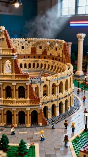 POV: Rome in a Miniature Brick World